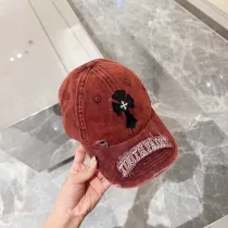 Chrome Hearts Classic Cross Distressed Baseball Hat Duck Tongue Hat