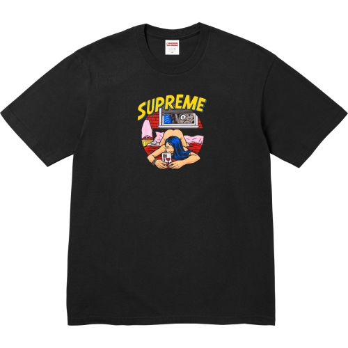 Supreme New Couple Bedroom Manga Sexy Girl Printed Short Sleeved T-shirt