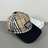 Burberry New Couple Embroidered Logo Baseball Hat