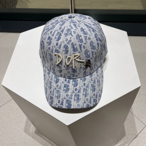 Dior New Fashion Versatile Embroidered Logo Fisherman's Hat Baseball Hat Size: 57 CM