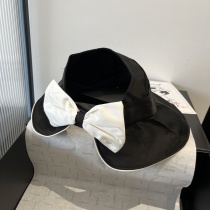 Dior New Women's Elegant Bow Sunshade Hat Dior New Women's Elegant Bow Sunshade Hat