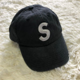 Supreme Unise Embroidered Logo Baseball Hat Duck Tongue Hat
