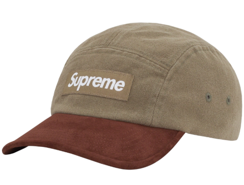 Supreme Fashion Suede Visor Baseball Hat Duck Tongue Hat
