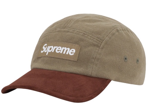 Supreme Fashion Suede Visor Baseball Hat Duck Tongue Hat