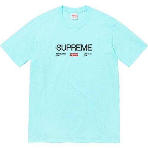 Supreme Classic 1994 Logo Letter Printed Short Sleeve T-shirt