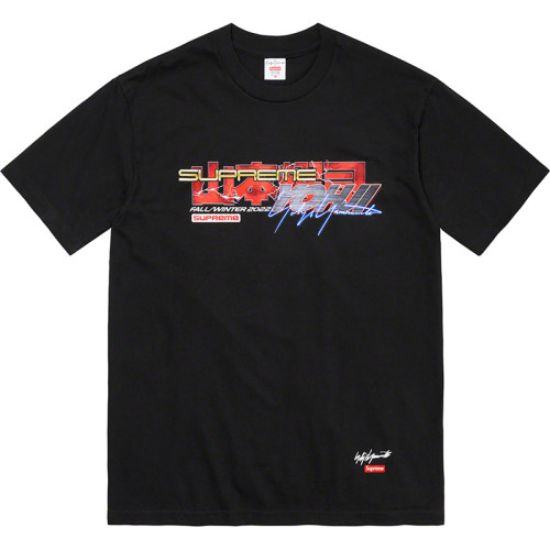 Supreme New Yohji Yamamoto Tekken Printed Short Sleeve T-shirt
