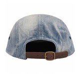 Supreme New Retro Washed Chino Leather Button Baseball Hat
