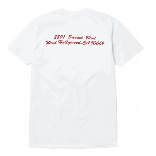 Supreme Classic Logo Printed Short Sleeve Couple Casual T-shirt