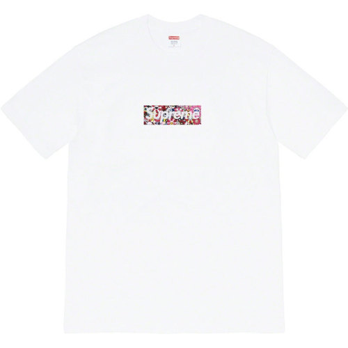 Supreme Fashion Logo Printed COVID-19 Charity Short Sleeve T-shir