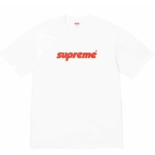 Supreme Classic Logo Short Sleeve Couple Versatile Casual T-shirt