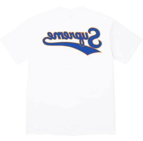 Supreme New Personalized Logo Printed Versatile Short Sleeve T-shirt