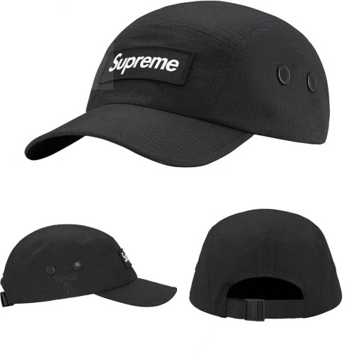 Supreme x Ventile Waterproof Cotton Baseball Cap Duck Tongue Cap