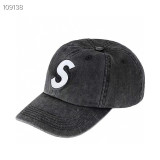 Supreme Unise Embroidered Logo Baseball Hat Duck Tongue Hat