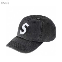 Supreme Unise Embroidered Logo Baseball Hat Duck Tongue Hat