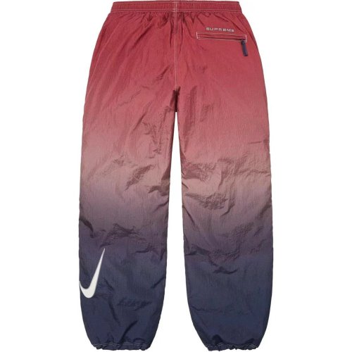 Supreme x Nick Fashion Gradient Casual Reflective Line Sports Pants