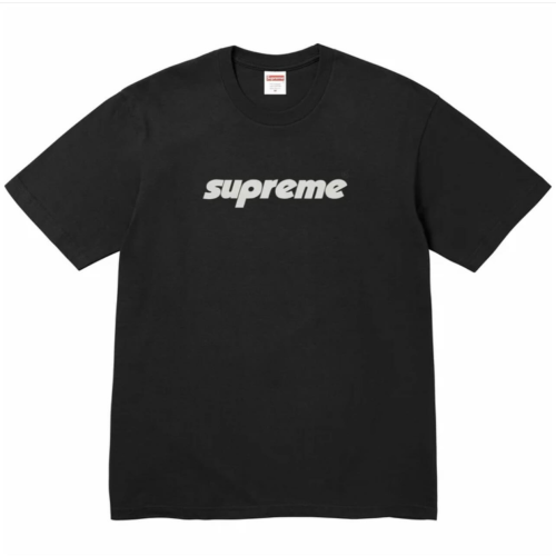 Supreme Classic Logo Short Sleeve Couple Versatile Casual T-shirt