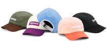Supreme Fashion Suede Visor Baseball Hat Duck Tongue Hat