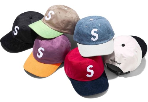 Supreme Retro Color blocked Embroidered Baseball Hat