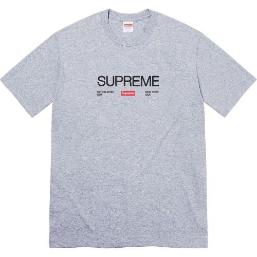 Supreme Classic 1994 Logo Letter Printed Short Sleeve T-shirt