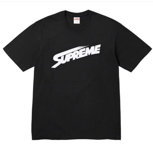 Supreme Classic Logo Printed Short Sleeve Couple Versatile Casual T-shirt