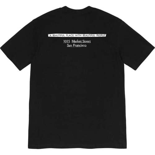 Supreme New Classic San Francisco Logo Printed Casual Short Sleeve T-shirt