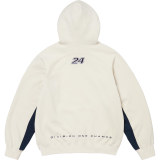 Supreme Classic Embroidered Logo Color Blocked Hooded Sweatshirt
