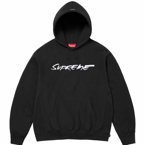 Supreme Classic Letter Printed Hooded Casual Sweatshirt