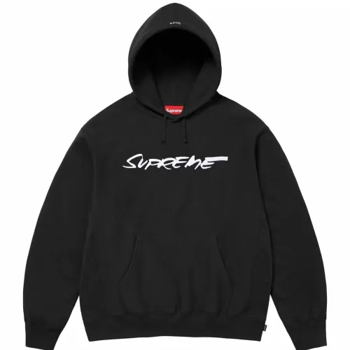 Supreme Classic Letter Printed Hooded Casual Sweatshirt