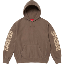 Supreme New Classic Logo Hooded Casual Sweatshirt