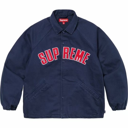 Supreme Classic Embroidered Letter Shirt Jacket