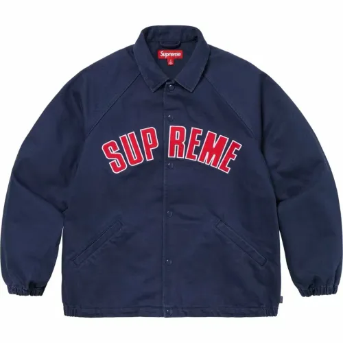 Supreme Classic Embroidered Letter Shirt Jacket