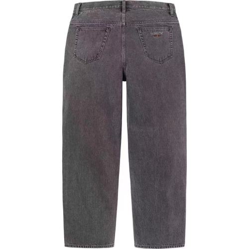Supreme High Street Retro Washed Outdated Casual Jeans