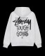 Stussy Classic Logo Printed Drawstring Hoodie Sweatshirt