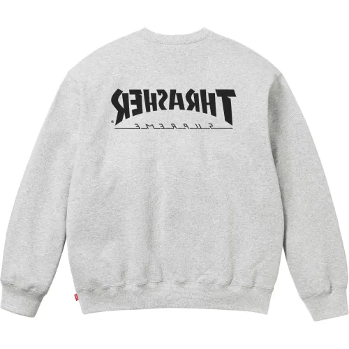 Supreme New Classic Printed Hoodie Couple Casual Sweatshirt
