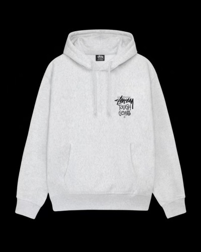 Stussy Classic Logo Printed Drawstring Hoodie Sweatshirt