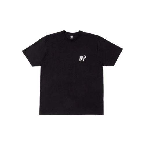 Stussy x Patta New Classic Jazz Musician Printed Short Sleeve Couple Casual Round Neck T-shirt