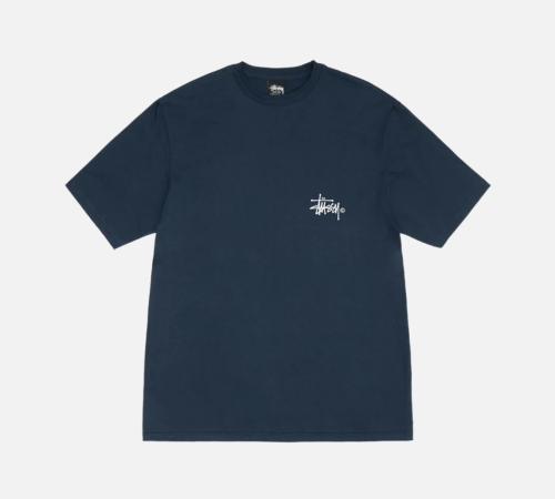 Stussy New Fashion Cow Printed Short Sleeve Unisex Casual Round Neck T-shirt