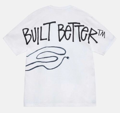Stussy Classic Double Sided Graffiti Short Sleeve Unisex Casual T-shirt