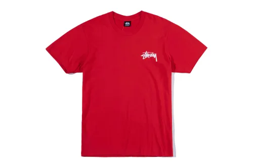 Stussy Fashion Dice Printed Short Sleeve Unisex Casual T-shirt