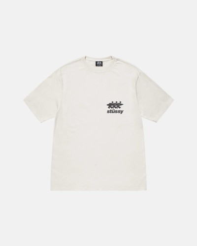 Stussy Classic Surfing Minion Printed Short Sleeve Couple Casual Round Neck T-shirt