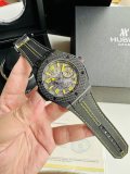 HUBLOT New Big Bang Ferrari Carbon Fiber Leather Watch