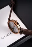 Gucci New Simple Double G Round Quartz Watch