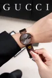 Gucci New Simple Double G Round Quartz Watch