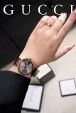 Gucci New Simple Double G Round Quartz Watch