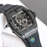HUBLOT Soul Series Men's Square Hourglass Bead Watch