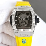 HUBLOT Soul Series Men's Square Hourglass Bead Watch