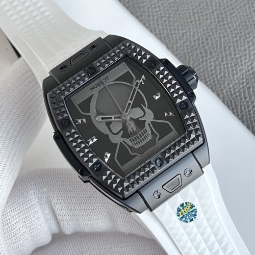 HUBLOT Soul Series Men's Square Hourglass Bead Watch
