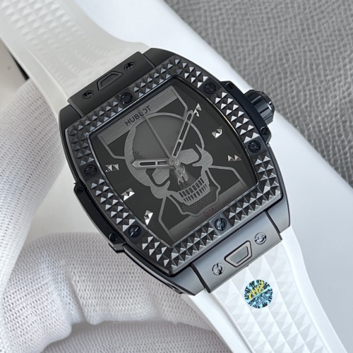 HUBLOT Soul Series Men's Square Hourglass Bead Watch