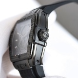 HUBLOT Soul Series Men's Square Hourglass Bead Watch