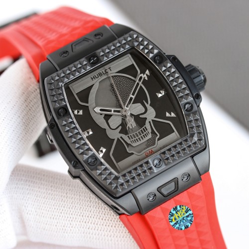 HUBLOT Soul Series Men's Square Hourglass Bead Watch